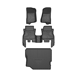 Tpe พรมปูพื้นรถด้านหน้าด้านหลัง,สำหรับรถจี๊ปแรงเลอร์ JL <span class=keywords><strong>2018</strong></span> + วัสดุ TPE คุณภาพสูงพรมปูพื้นรถ - Product Image 3