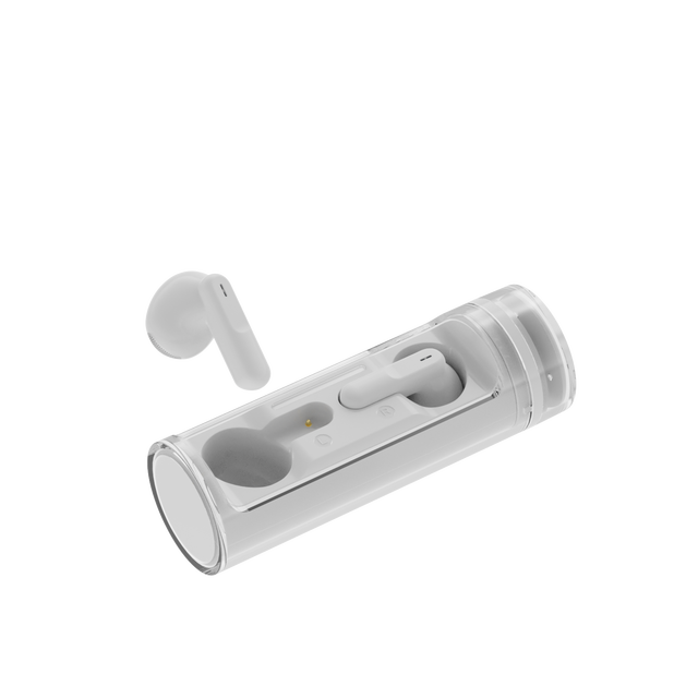True Wireless Earbud Transparent Electronics Wireless Headset Stereo Enc Tws Earphone With Charging Case