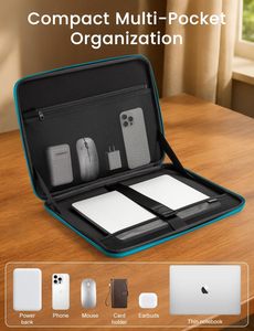 Sac de <span class=keywords><strong>protection</strong></span> rigide et étanche pour <span class=keywords><strong>ordinateur</strong></span> <span class=keywords><strong>portable</strong></span> de gaming 2026, housse de transport EVA rigide avec poignée - Product Image 4