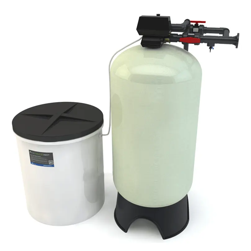 Автоматический стеклопластиковый пластиковый резервуар для умягчения смолы под давлением для оборудования для очистки сточных вод