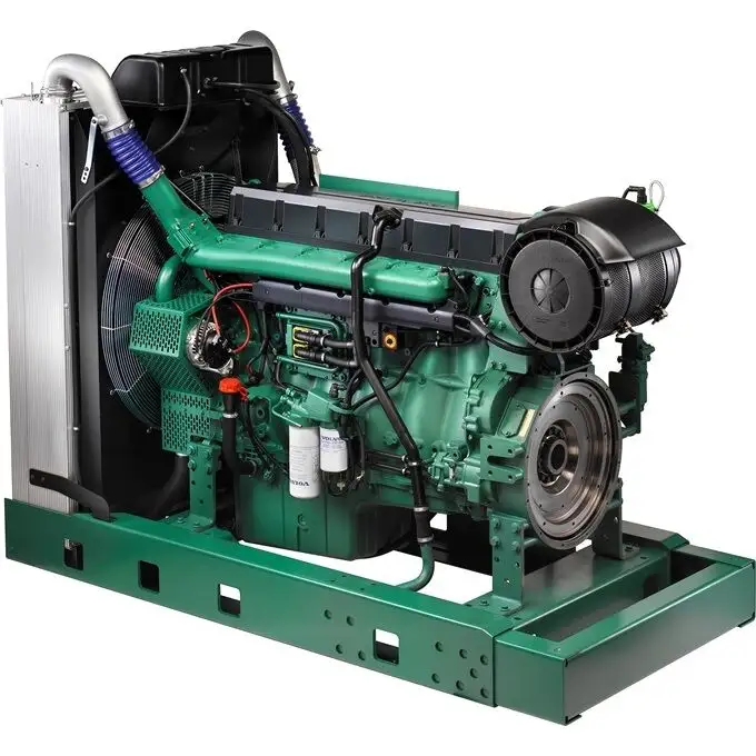 Genset diesel generatori VOLVO TAD1652GE 450KW 50/60hz 6 cilindri alternatore 220v 380v