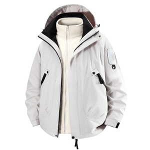 Veste coupe-vent à manches longues pour homme, style léger pour le printemps et l'automne. - Product Image 3