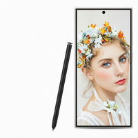 Smartphone S25 Ultra 5G 16 Go 1 To Android, Écran LCD 2K 120 Hz, Double SIM, Reconnaissance Faciale, Empreinte Digitale
