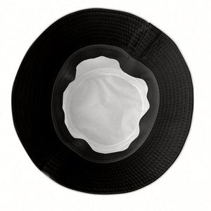 Sombrero de Pescador Personalizado con Hojas Tropicales Hawaianas para Hombre y Mujer, Dibujado a Mano sobre Fondo Blanco, para Uso Diario - Product Image 4