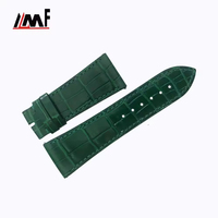 Dernier design, bracelet de montre de remplacement en cuir d'alligator véritable, à libération rapide, pour Franck Muller Master Square Band