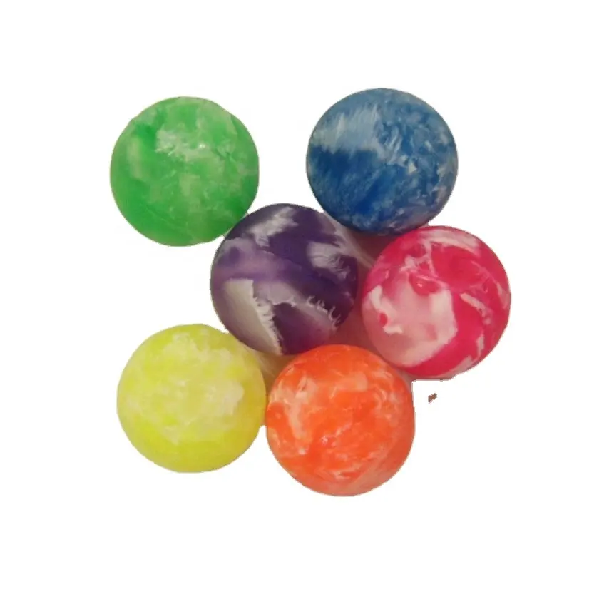 High Quality Wholesale High Rubber Clear Bouncing Ball kids bouncing balls