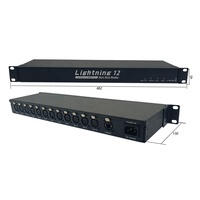 Lampe de scène RGB DMX LED Controller Artnet avec 12 canaux Universe Artnet Controller