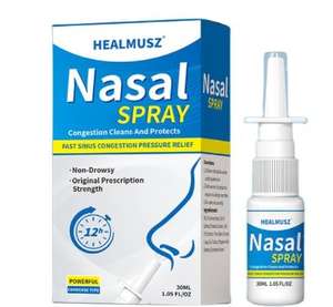 Spray de rhinite puissant avec logo personnalisé de 30ml Soin du nez nasal Spray de rhinite Sinusite Anti-ronflement Odeur Agent rafraîchissant - Product Image 1