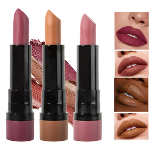 Le nouveau rouge à lèvres nude mat 5 couleurs ne se décolore pas et ne colle pas tasse maquillage européen et américain durable - Product Image 4