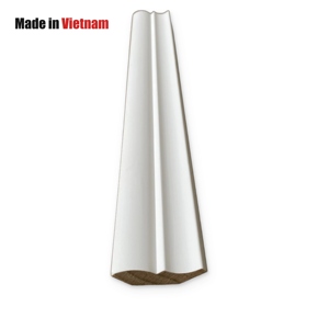 Moldura Decorativa de Pino Radiata Blanco Premium, Resistente a la Putrefacción, para Interiores de Hoteles y Hospitales, para Suministro de Carpintería Interior - Product Image 1