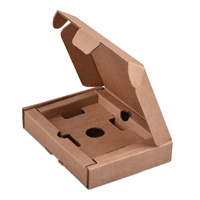 Emballage en pâte à papier personnalisé plateau moulé en pâte à papier éco-recyclée biodégradable Kraft carton ondulé notice d'emballage en papier