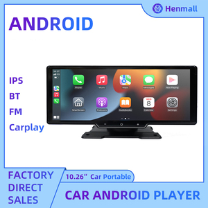 Szhmup 10.26 "không dây Carplay Android tự động di động FM phim phương tiện truyền thông hiển thị IPS màn hình xe màn hình đài phát thanh xe Stereo - Product Image 2