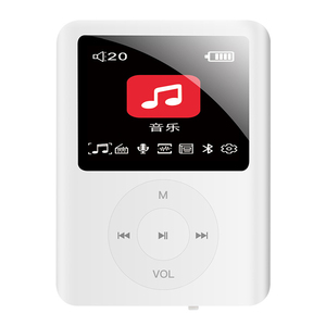Mini reproductor MP3 portátil con pantalla de 2,4 pulgadas, reproducción de música, cuerpo de plástico, color azul claro, para escuchar sobre la marcha - Product Image 4