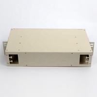 Rak Distribusi Serat Optik (ODF) 19" FC UPC APC Full Load, Rak Fiber Optik Terpasang, 24 Core Kapasitas Tinggi, Peralatan Serat Optik FDF