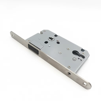 Corps de serrure à mortaise magnétique silencieuse 7250 en gros avec cylindre de verrouillage renforcé en nylon pour porte en bois