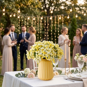 <span class=keywords><strong>Flores</strong></span> Artificiales de Baby Breath LTY, Resistentes a la Decoloración, para Jardinería, Decoración del Hogar, Recuerdos de Boda - Product Image 1