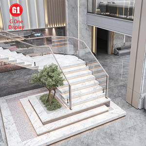 Diseño Elegante para Vestíbulo de Hotel, Vitrinas Personalizadas, Sillones con Estilo, Recepción Lujosa, Vitrinas Modernas - Product Image 5