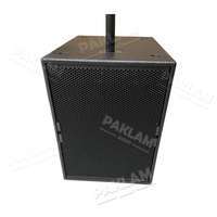 Subwoofer Pasivo para Exteriores Paklam Audio de 18 Pulgadas y 1600 W de Potencia Máxima, Sistema de Subwoofer Activo con Graves Potentes, Sistema de Sonido de Audio