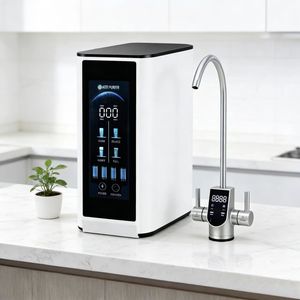 Purificateur d'eau intelligent 100 GPD en plastique pour usage domestique, machine à eau potable directe, filtre intelligent à cinq niveaux, osmose inverse à 5 étapes - Product Image 1