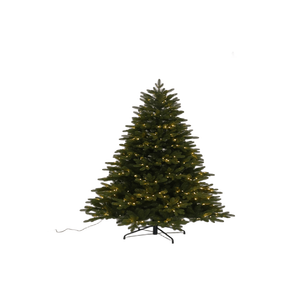 PVC PE hỗn hợp đổ xô bông tuyết có thể gập lại Kính thiên văn nhân tạo Cây giáng sinh kích thước tùy chỉnh 6ft 7ft 8ft với pop-up đèn LED - Product Image 5