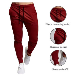 <span class=keywords><strong>Pantalones</strong></span> informales para hombre, <span class=keywords><strong>pantalones</strong></span> de chándal para correr, <span class=keywords><strong>pantalones</strong></span> deportivos informales de Cintura elástica de gran tamaño, ropa de Fitness holgada, sección delgada de primavera - Product Image 2