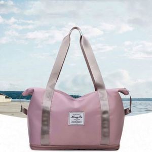 Bolsa de Gimnasio Plegable Impermeable Personalizada, Bolsa de Deporte para Viajes al Aire Libre, Bolsa de Viaje de Nailon - Product Image 6