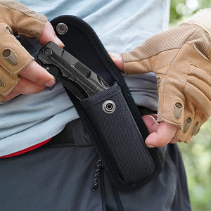 Juegos de <span class=keywords><strong>cuchillos</strong></span> plegables de acero para acampar, alicates de herramientas de bolsillo EDC multifuncionales para exteriores, equipo Popular - Product Image 2