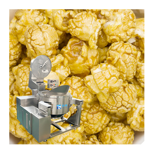 Loại mới Caramel hương vị khí lớn bỏng ngô Máy làm công nghiệp tự động điện bơ pho mát Muối bỏng ngô máy - Product Image 2