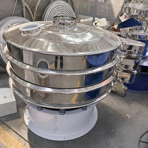 Motor-Led Core Component Vibratory Screening <b>Machine</b> for Chemical Food Industries Food <b>Processing</b> for Granular Powder Materials - Product Image 2