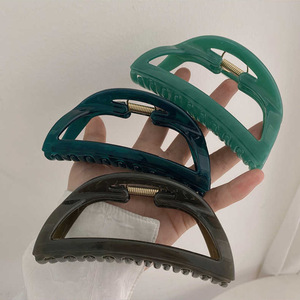 Para el Cabello <span class=keywords><strong>Moda</strong></span> 2023 nuovo Design acrilico squalo capelli artiglio Clip <span class=keywords><strong>Moda</strong></span> grande Clip di capelli artiglio per le donne - Product Image 1