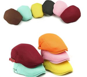 Wholesale Casual Breathable Cotton Mesh Newsboy Hat Adjustable <b>Beret</b> for Autumn Spring Fishing Party Promotional Gift - Product Image 3