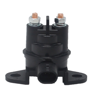 Bombardier Motorcycle Starter Relay 12V <b>Black</b> Screw Terminals <b>Bracket</b> Mount For Repair Replace - Product Image 5