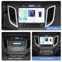 MEKEDE DUDU7 Gps Navigation ADAS DVR Voiture Vidéo 2k Écran Car-play Auto 8core WiFi 4g pour Hyundai IX25 2015-2019 BT RDS