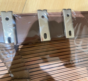 Stores vénitiens motorisés intelligents en bois à prix d'usine, stores en faux bois, <span class=keywords><strong>rideaux</strong></span> écologiques <span class=keywords><strong>pour</strong></span> fenêtres - Product Image 6