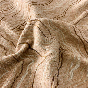 Chenille <b>Fabric</b> Abstract Geometric Pattern 118 Cm Width Brushed Sueded Sofa Cover Medium <b>Weight</b> Woven Jacquard Style - Product Image 1