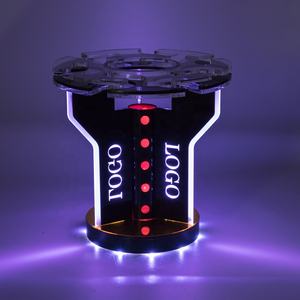 Rodnn 9A83 LED Acrílico Copa de champán Bandeja para servir Soporte de vidrio - Product Image 3