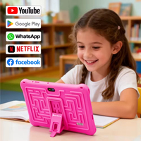 B96 Çocuk Tablet PC Yeni Model Toptan Satışta 7 inç WiFi Çift Çekirdekli 128GB Hafızalı Öğrenme ve Ders Çalışma Makinesi Çocuklar İçin Npad
