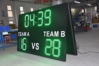 Mini/büyük Elektronik Basketbol Skor Tahtası Led Ekranlı Skor Tahtası Kriket/futbol/basketbol için