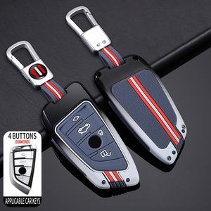Housse de clé de voiture pour BMW X1 X3 X4 X5 F15 X6 F16 G30 7 Series G11 F48 F39 <span class=keywords><strong>520</strong></span> 525 F30 118i 218i 320i Accessoires d'intérieur de voiture - Product Image 4