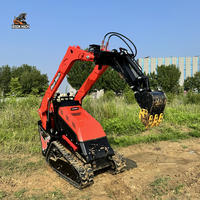 Offre Spéciale : Mini-chargeuse sur chenilles XC1100, Vente Directe Usine, Certifiée CE, Conçue pour une Longue Durée de Vie avec Commande Joystick Multifonctionnelle