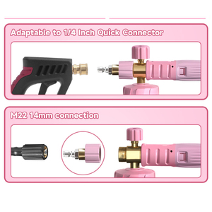 Nueva Lanza de Espuma Rosa para Lavado de Autos, Pistola de Espuma de Alta Presión, Recipiente para Espuma, Herramientas de Limpieza de Autos - Product Image 6