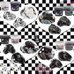 Educational Punk <b>Slime</b> Making Set Soft Stretchy Sparkly Textures Decorative Beads Creative Party Toy Wholesale - Product Image 2