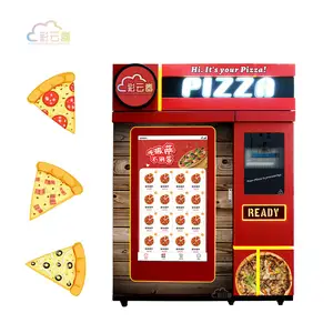 Factory Supplies Indoor Outdoor Self-service Fresh Smart Pizza Machine Fully Automatic Pizza Vending Machine For Sale