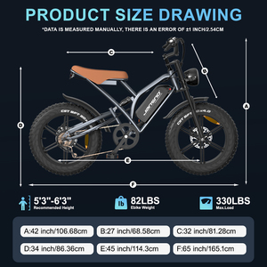 จักรยานไฟฟ้า Jansno X50 750W สำหรับเมืองและภูเขา 48V 14Ah ยางขนาด 20x4 นิ้ว ยางใหญ่ จักรยานไฟฟ้าพร้อมดิสก์เบรก แบตเตอรี่ลิเธียม จัดส่งในสหรัฐอเมริกา/ยุโรป - Product Image 3