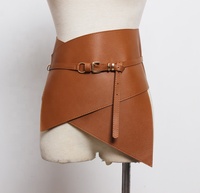 2025 mode Simple manteau levage ceinture boucle décoration Pu cuir ceintures et accessoires