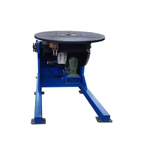 1 ton 2 axis welding positioner automatic rotating welding turntable