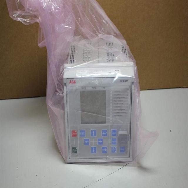 Unused feeder protection relay with network REF615 ampCOM0037 Feeder Protection Relay PLC