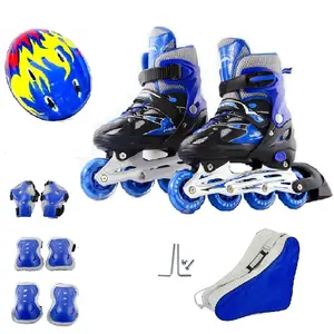 Factory Buy Shoes Online Pats Children's Roller-skating Adjustable Kid Helmet Inline Skates Shoes