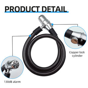 Alarma Antirrobo <span class=keywords><strong>para</strong></span> <span class=keywords><strong>Bicicleta</strong></span>, Impermeable, Inalámbrica, con Sensor de Vibración y Llave, <span class=keywords><strong>para</strong></span> Motocicleta y <span class=keywords><strong>Bicicleta</strong></span>, Éxito de Ventas en Línea - Product Image 2