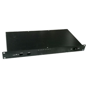 Armoire réseau en métal de protection IP54, châssis sous-rack 1U 19 pouces, profondeur et panneau selon les exigences du client - Product Image 1